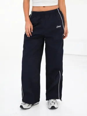 Off Duty Parachute Trousers - Navy