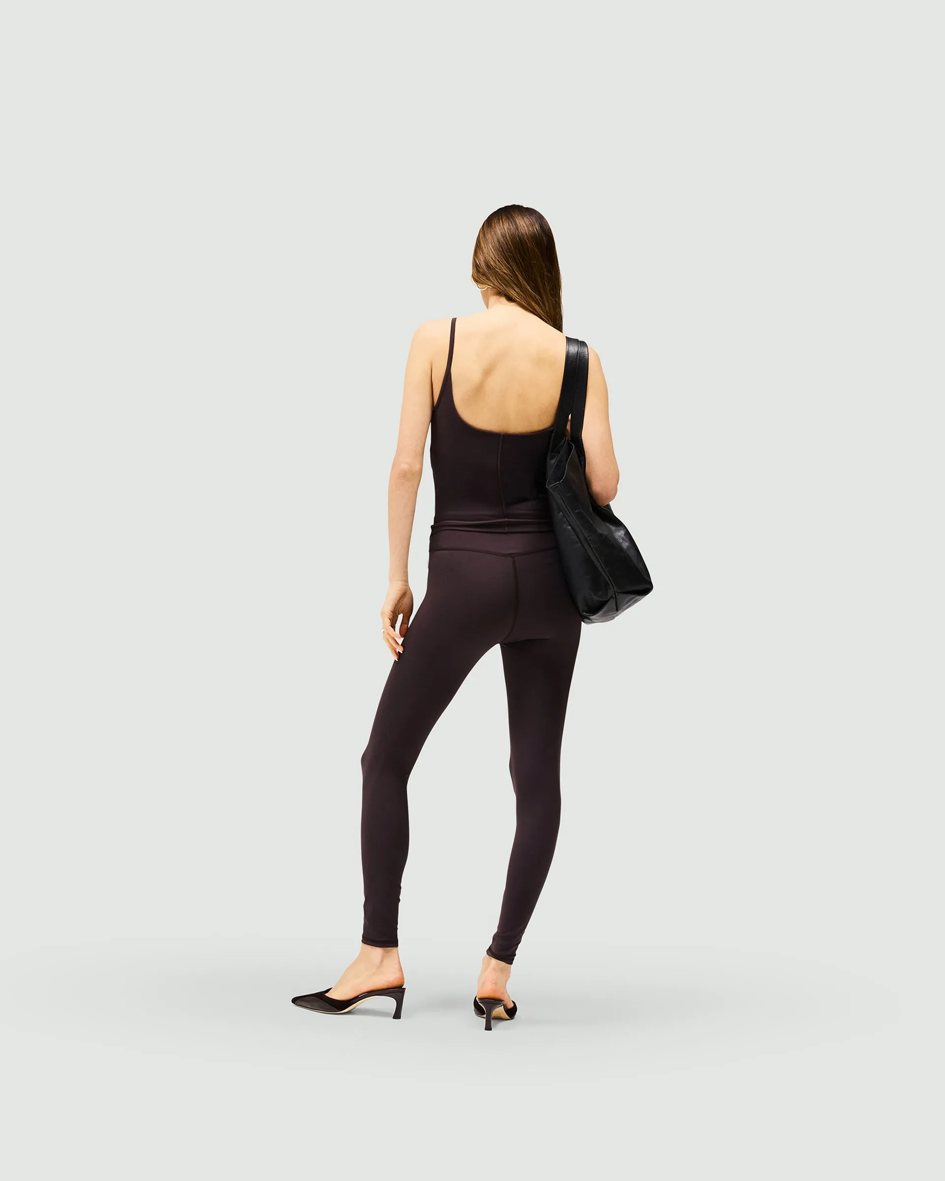 Owners Club Cami Top - Black Coffee
