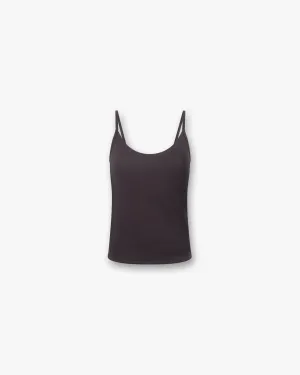 Owners Club Cami Top - Black Coffee