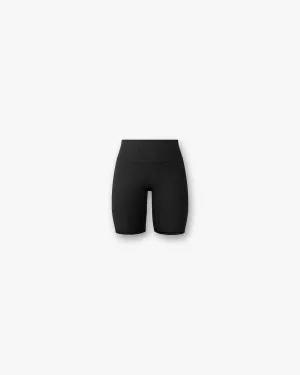 Owners Club Longerline Bike Short - Jet Black