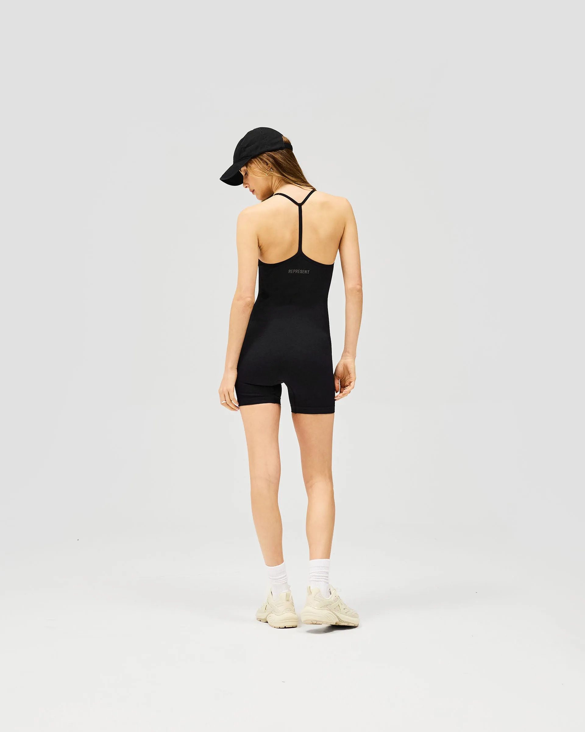 Owners Club Seamless Jumpsuit - Jet Black