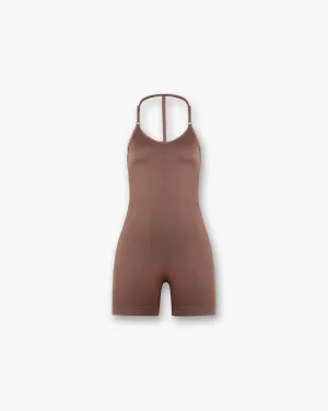 Owners Club Seamless Jumpsuit - Mocha