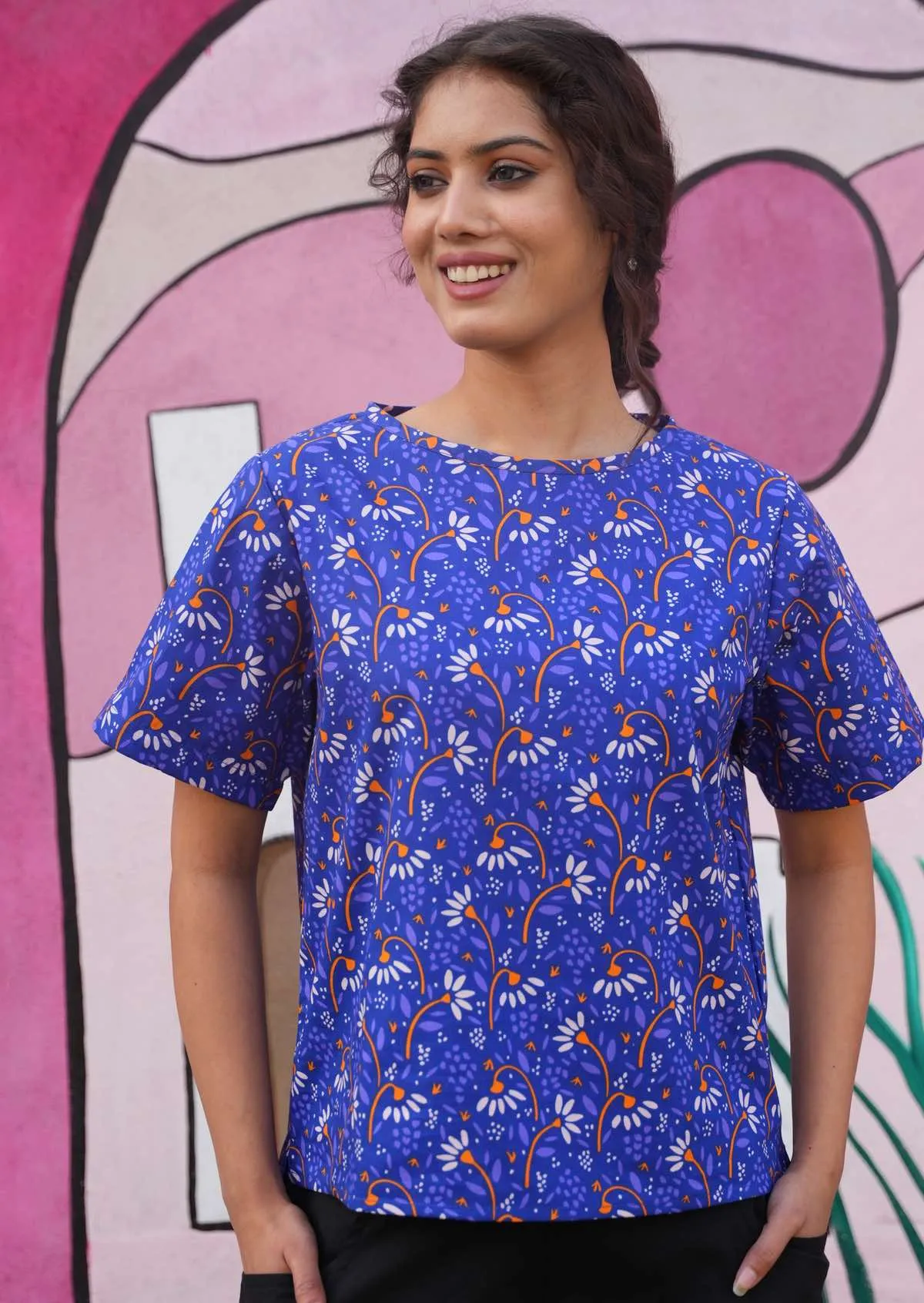Pia Top Crazy Daisy