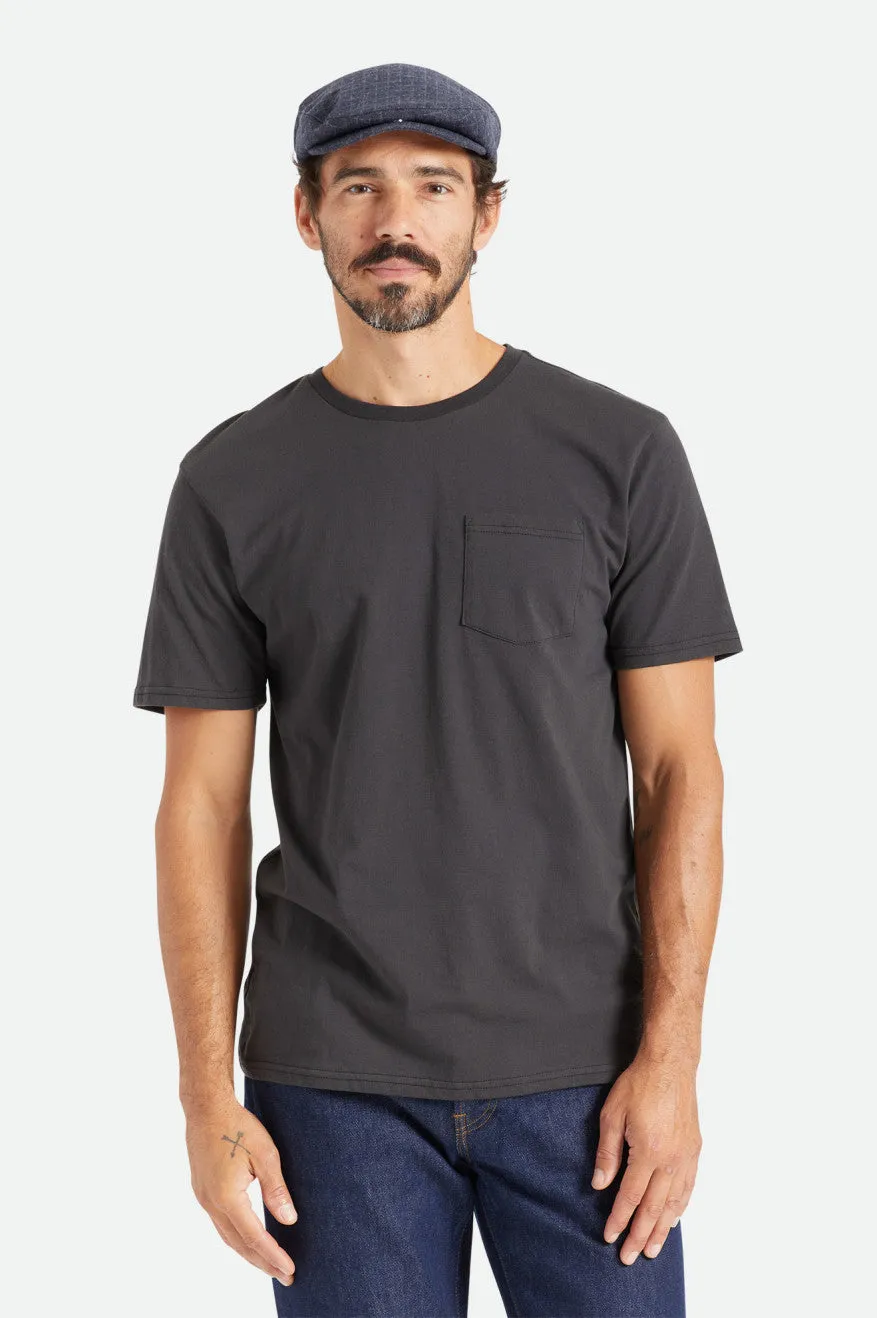 Premium Cotton S/S Pocket T-Shirt - Black