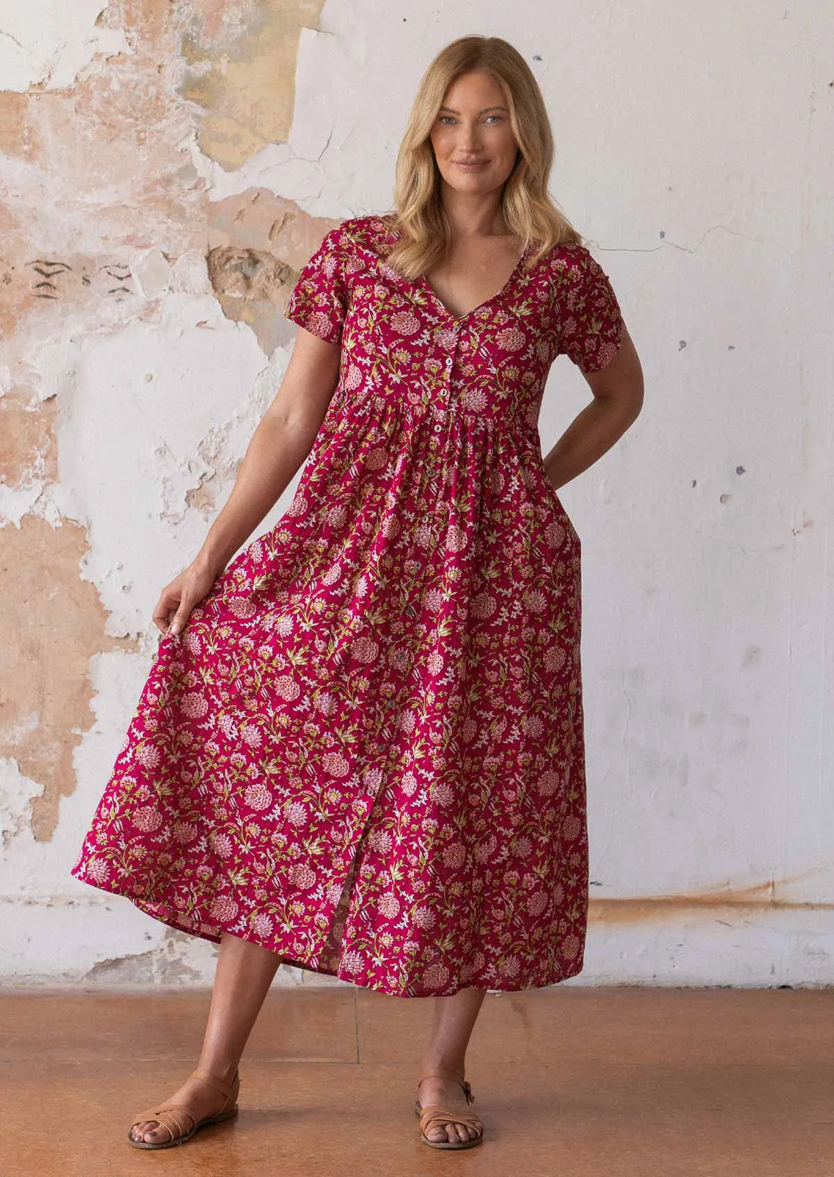 Promenade Dress Cranberry