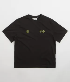 Purple Mountain Observatory Globe T-Shirt - Black
