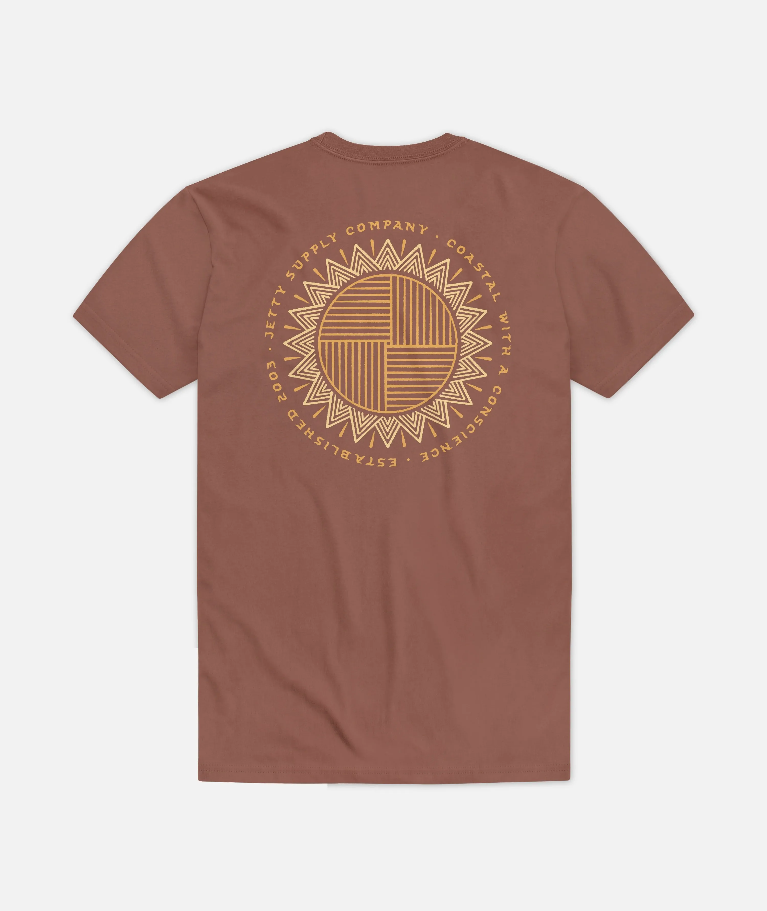 Radial Tee - Brown