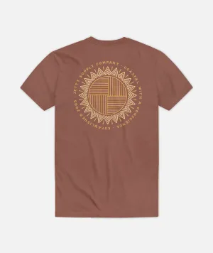 Radial Tee - Brown