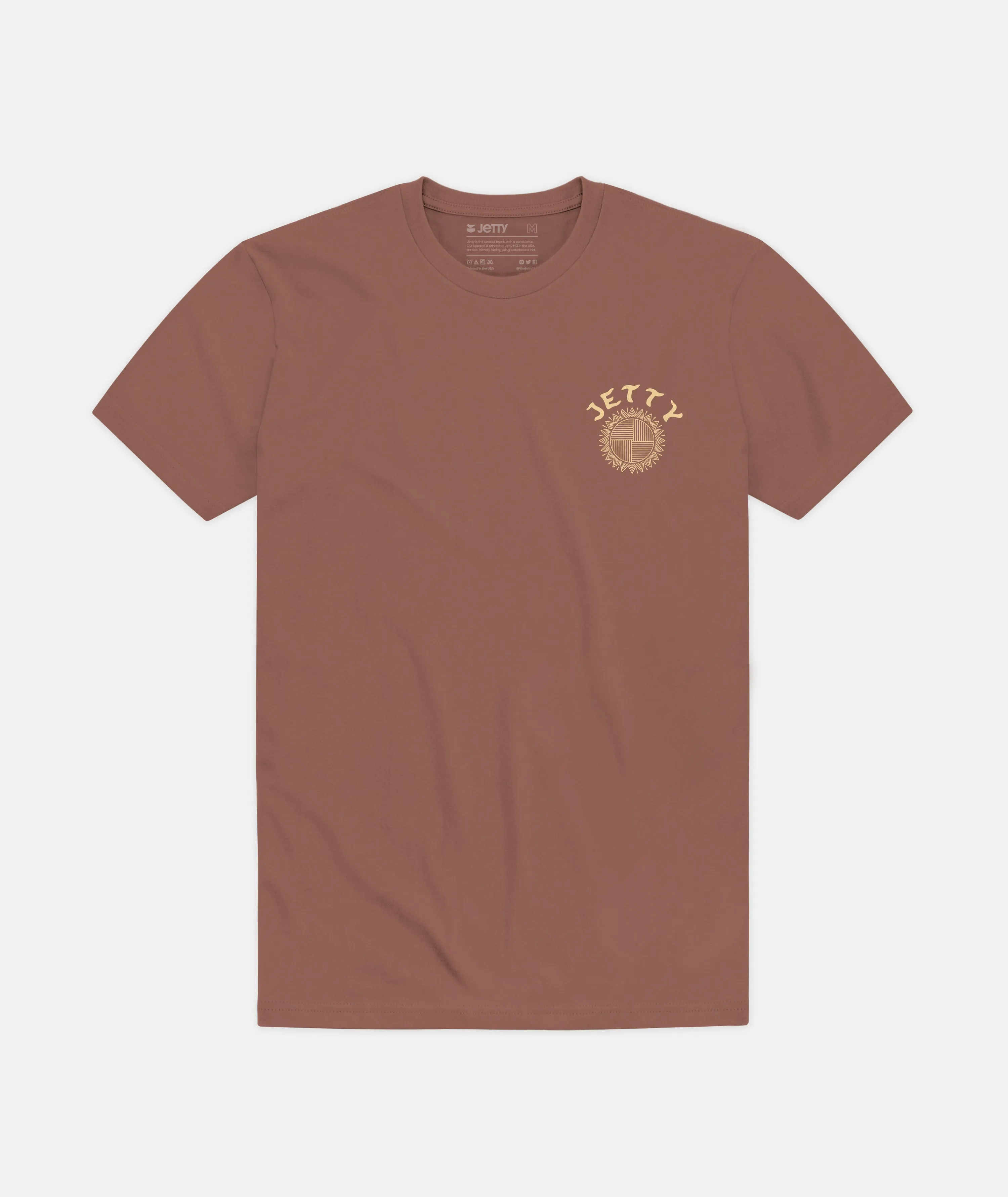 Radial Tee - Brown