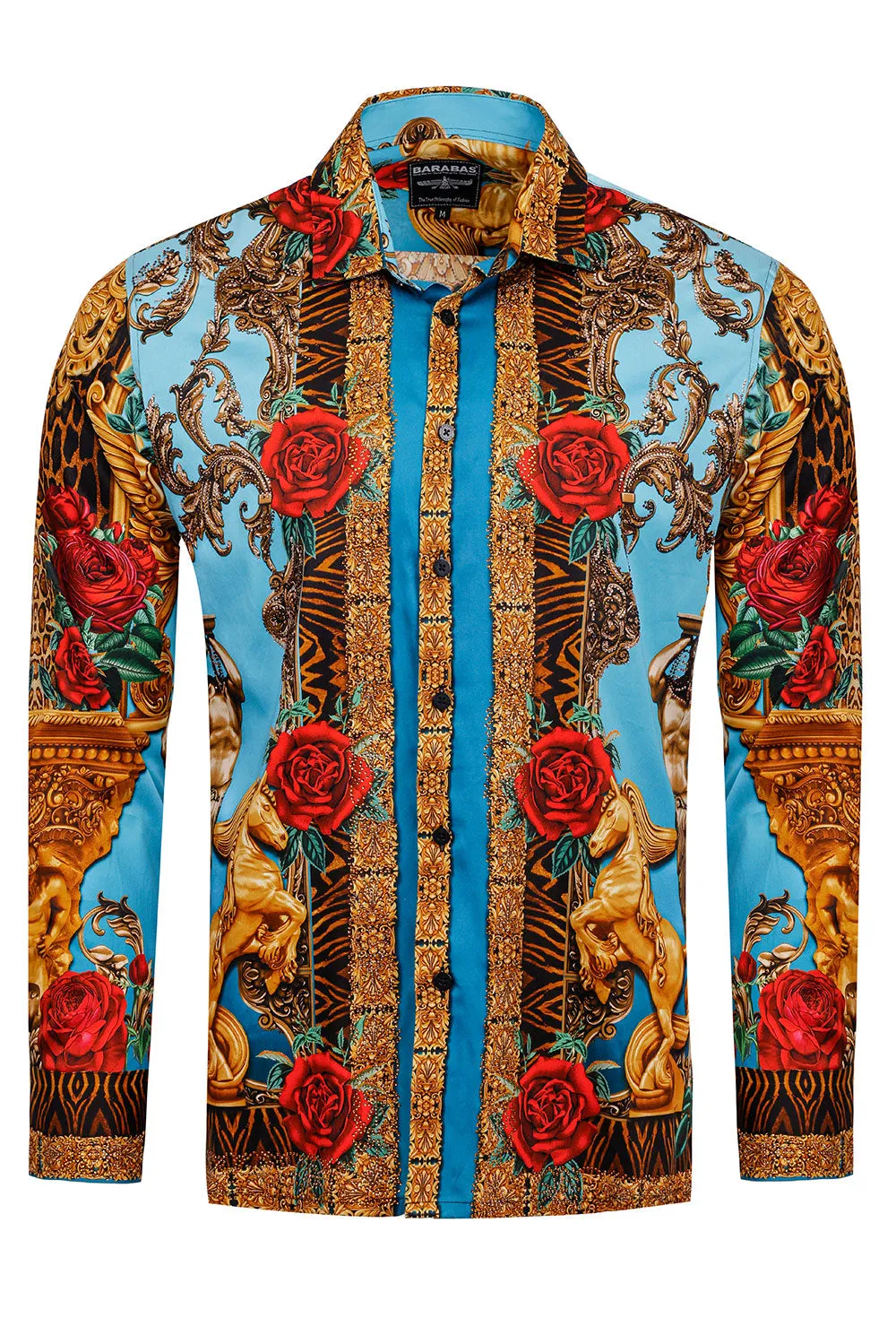 Radiant Sculpt Rhinestone Long Sleeve Shirt