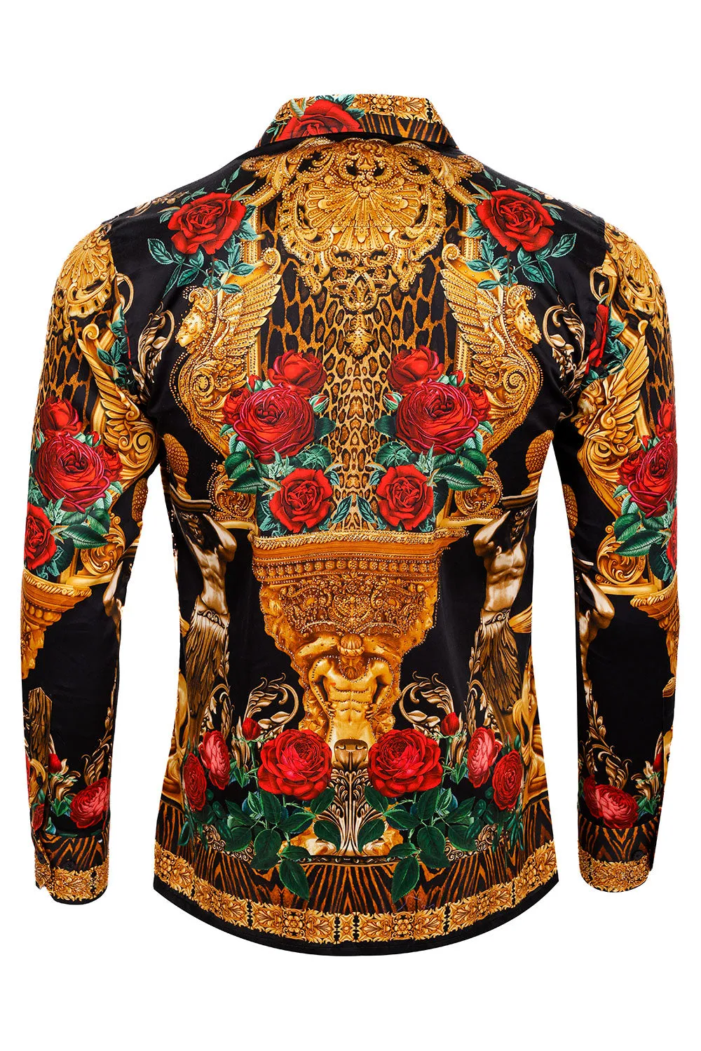 Radiant Sculpt Rhinestone Long Sleeve Shirt