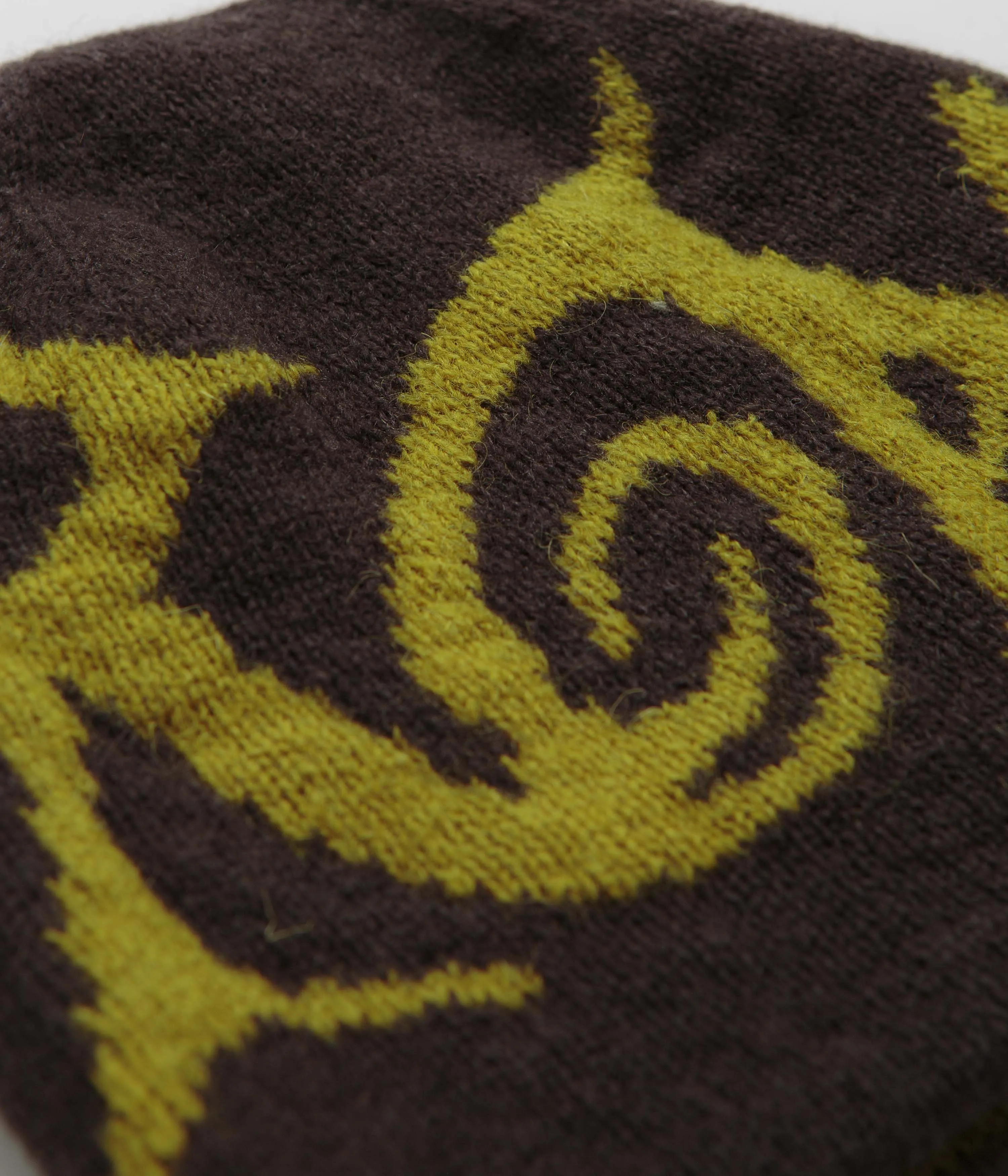 ROA Graphic Beanie - Brown Yellow