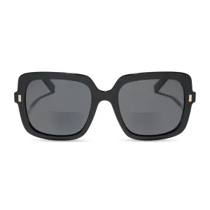 SANDY - BLACK   GREY SUNGLASS READERS