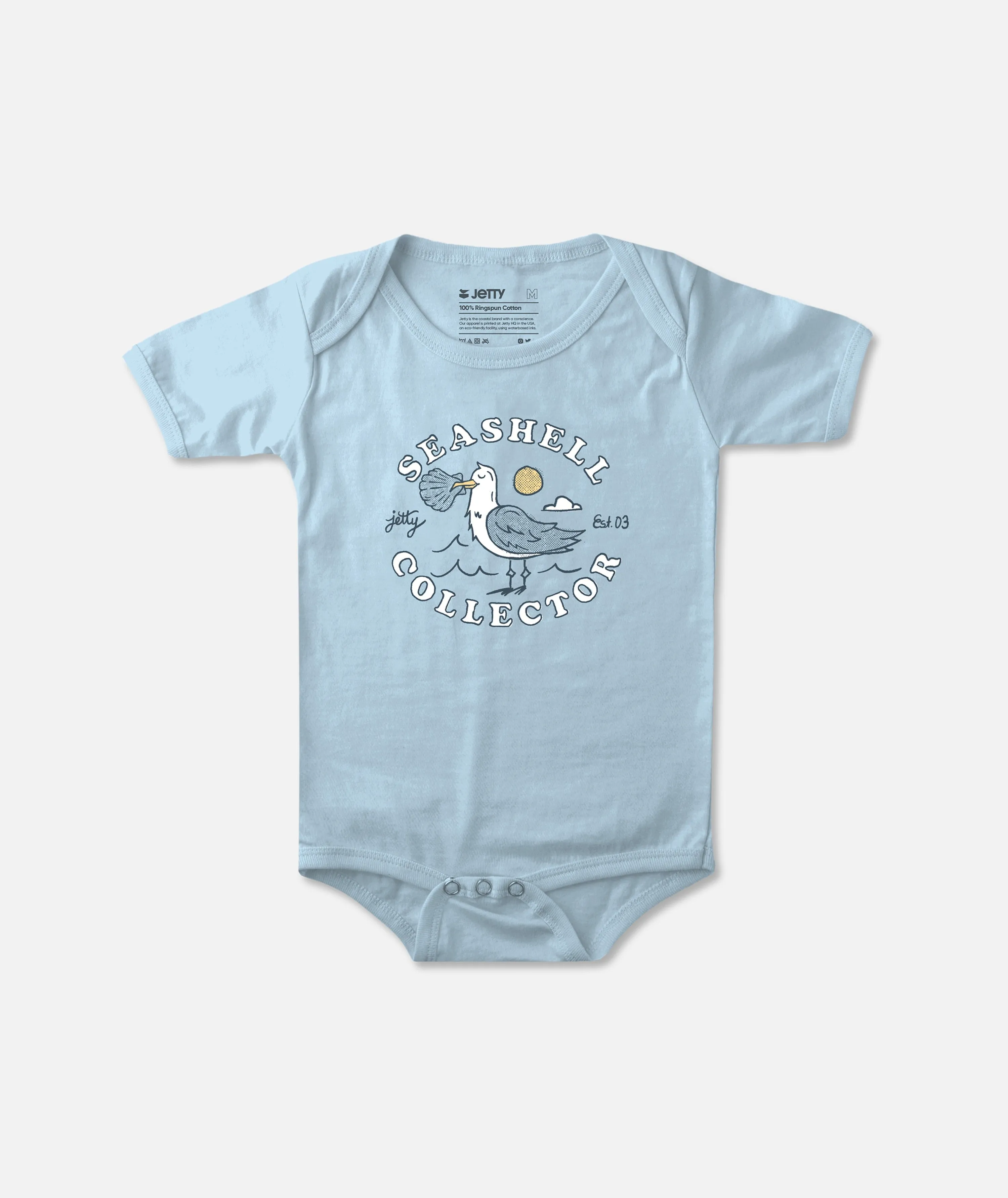 Seashell Collector Jumper - Light Blue