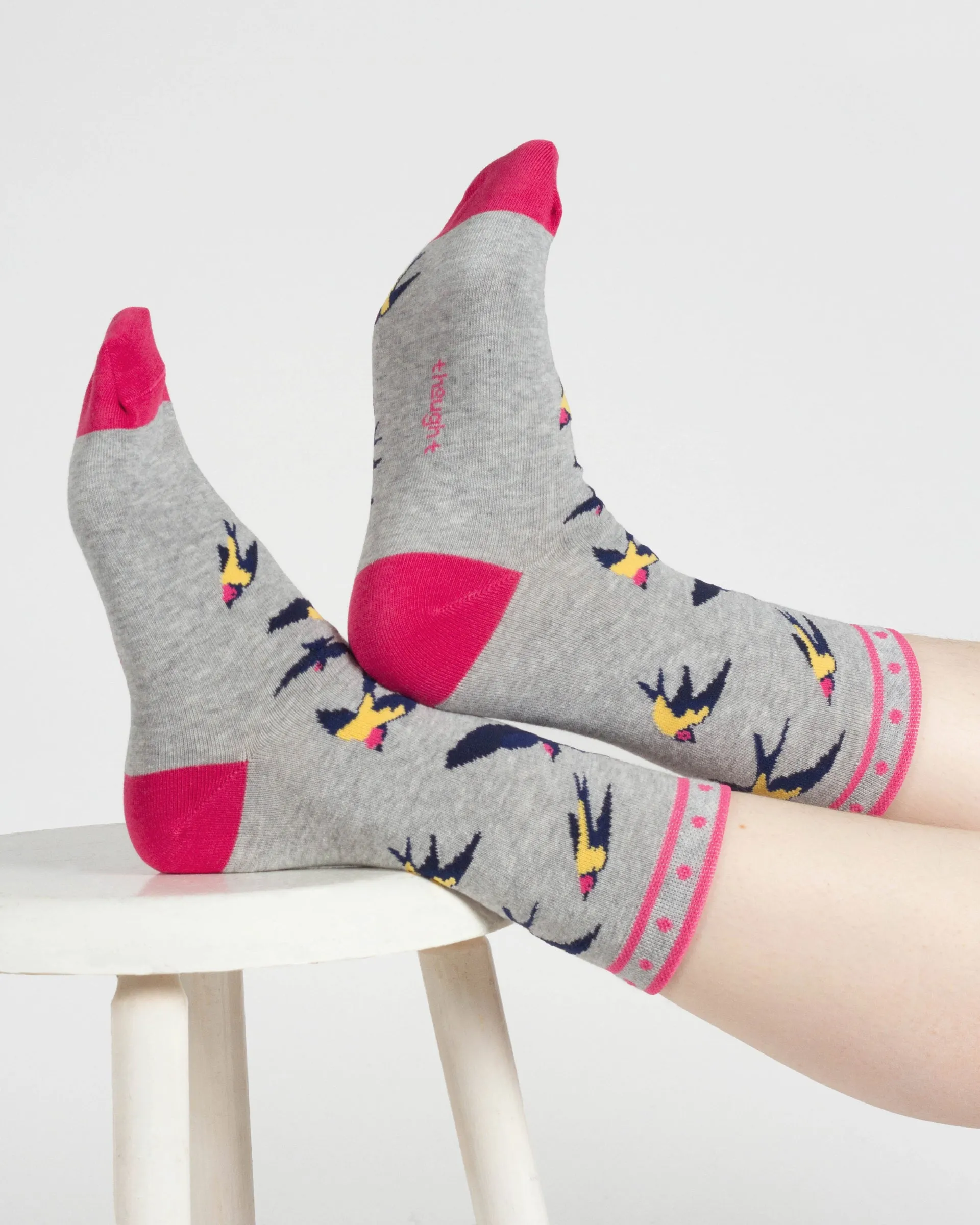 Sent With Love Bamboo Gift Box of 4 Socks - Multi