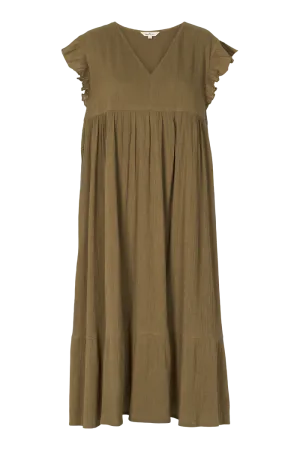 Simone Dress - Martini Olive