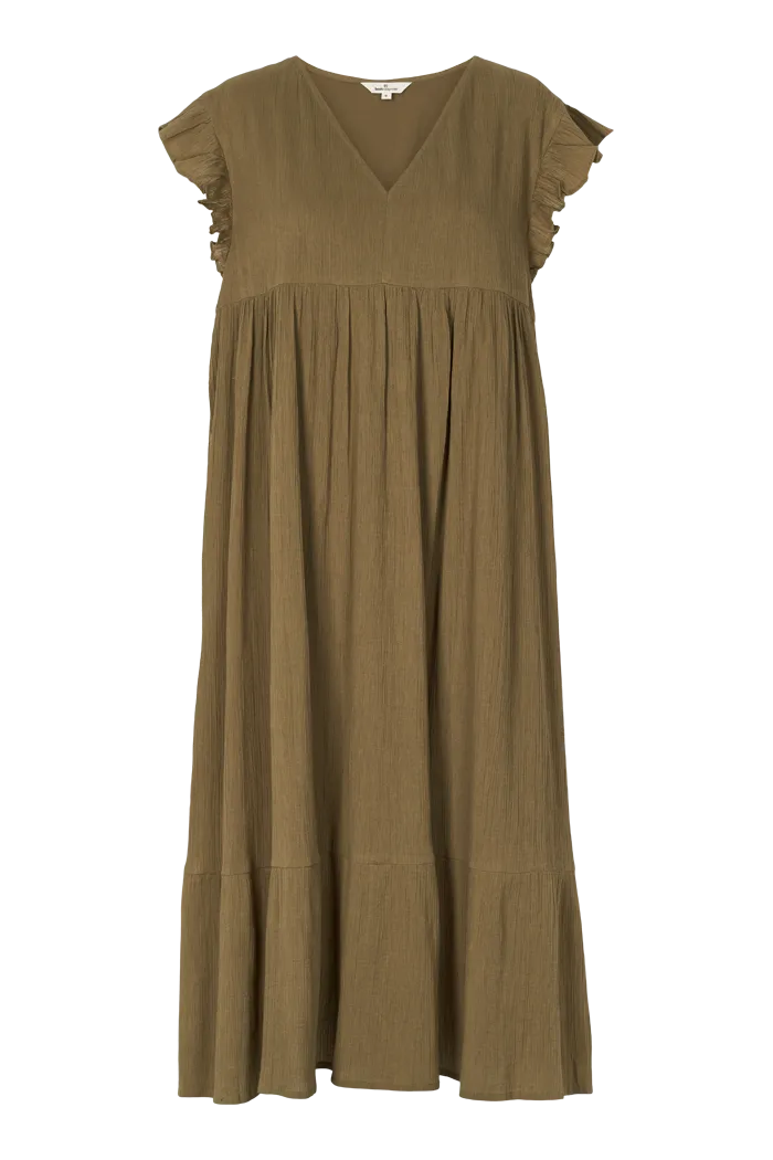 Simone Dress - Martini Olive