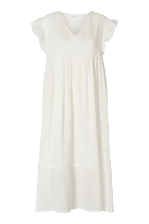 Simone Dress - Whisper White