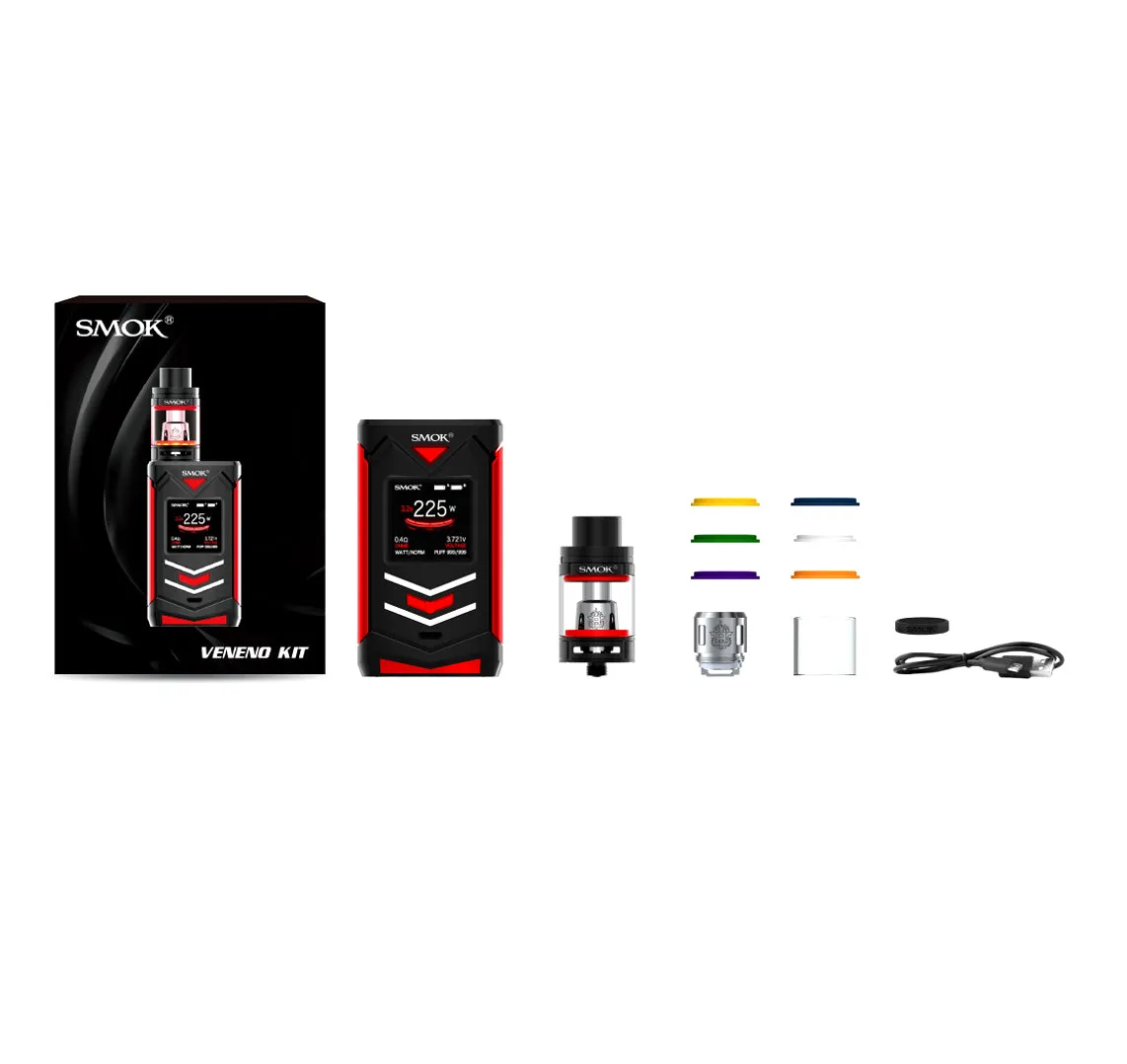SMOK Veneno Starter Kit - (225W Veneno Mod w/ Big Baby Light Edition Tank)