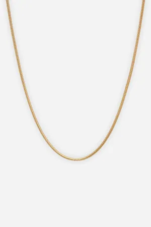 Snake Chain Slim Gold