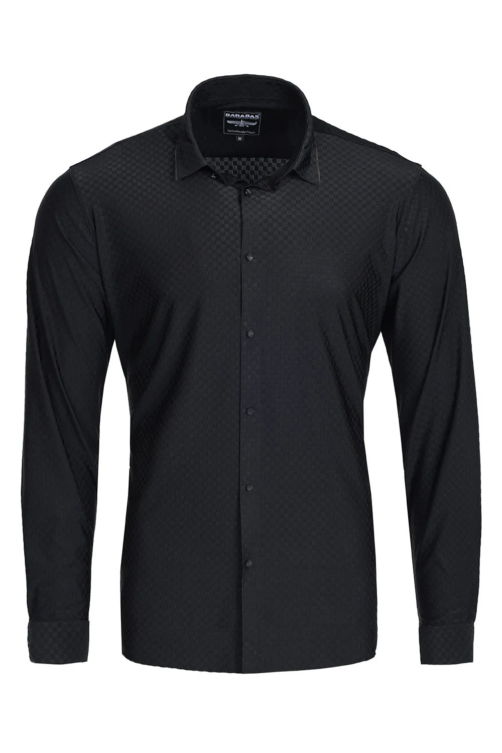 Solid Diamond Long Sleeve Shirt