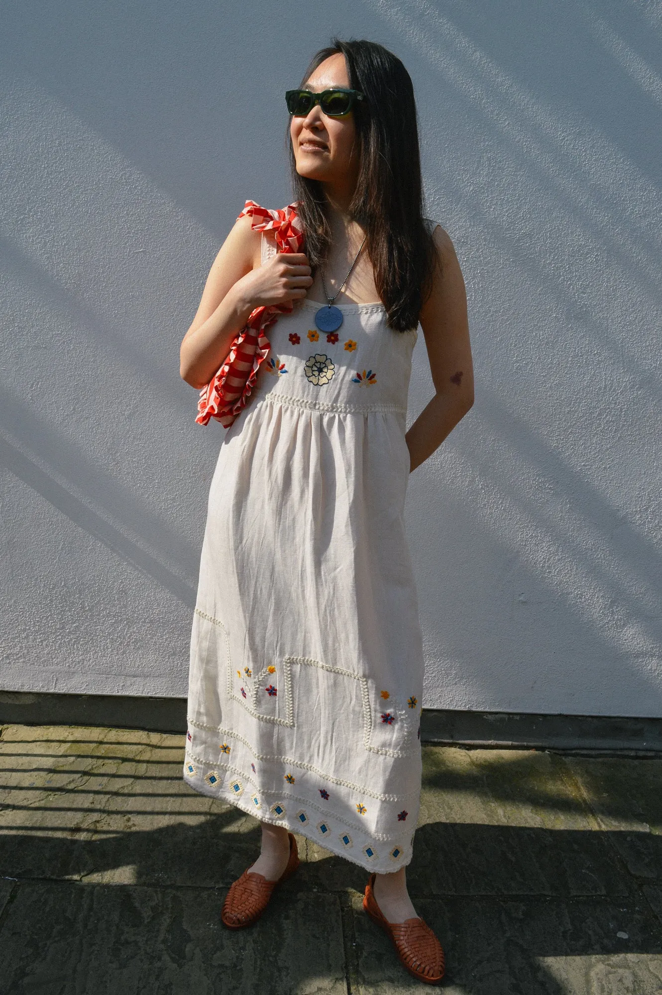 Stella Forest Loraine Ecru Dress