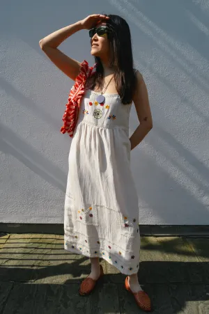 Stella Forest Loraine Ecru Dress