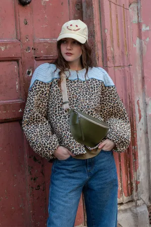 Stella Nova Leopard Print Cloud Jacket