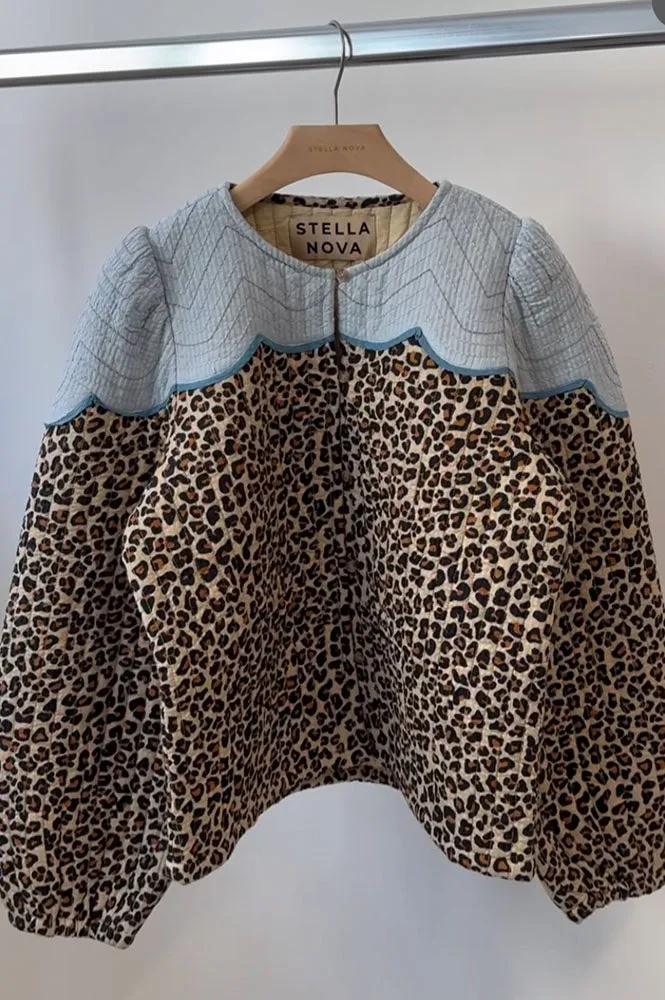 Stella Nova Leopard Print Cloud Jacket