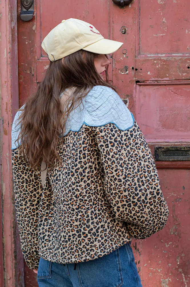 Stella Nova Leopard Print Cloud Jacket