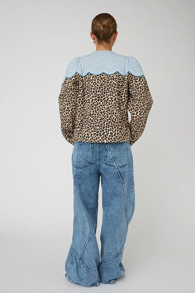 Stella Nova Leopard Print Cloud Jacket
