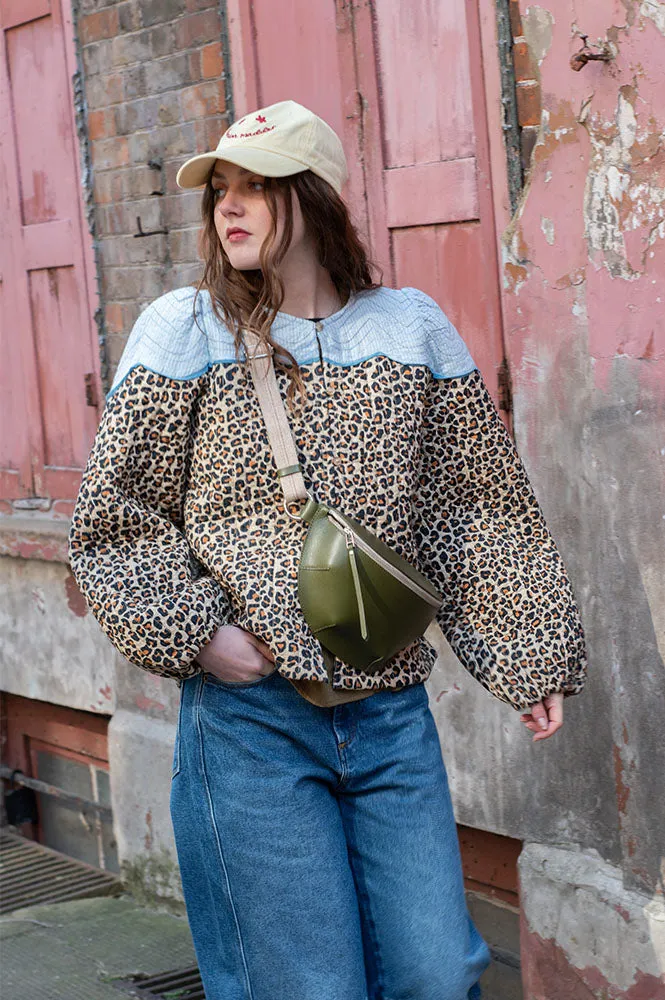 Stella Nova Leopard Print Cloud Jacket