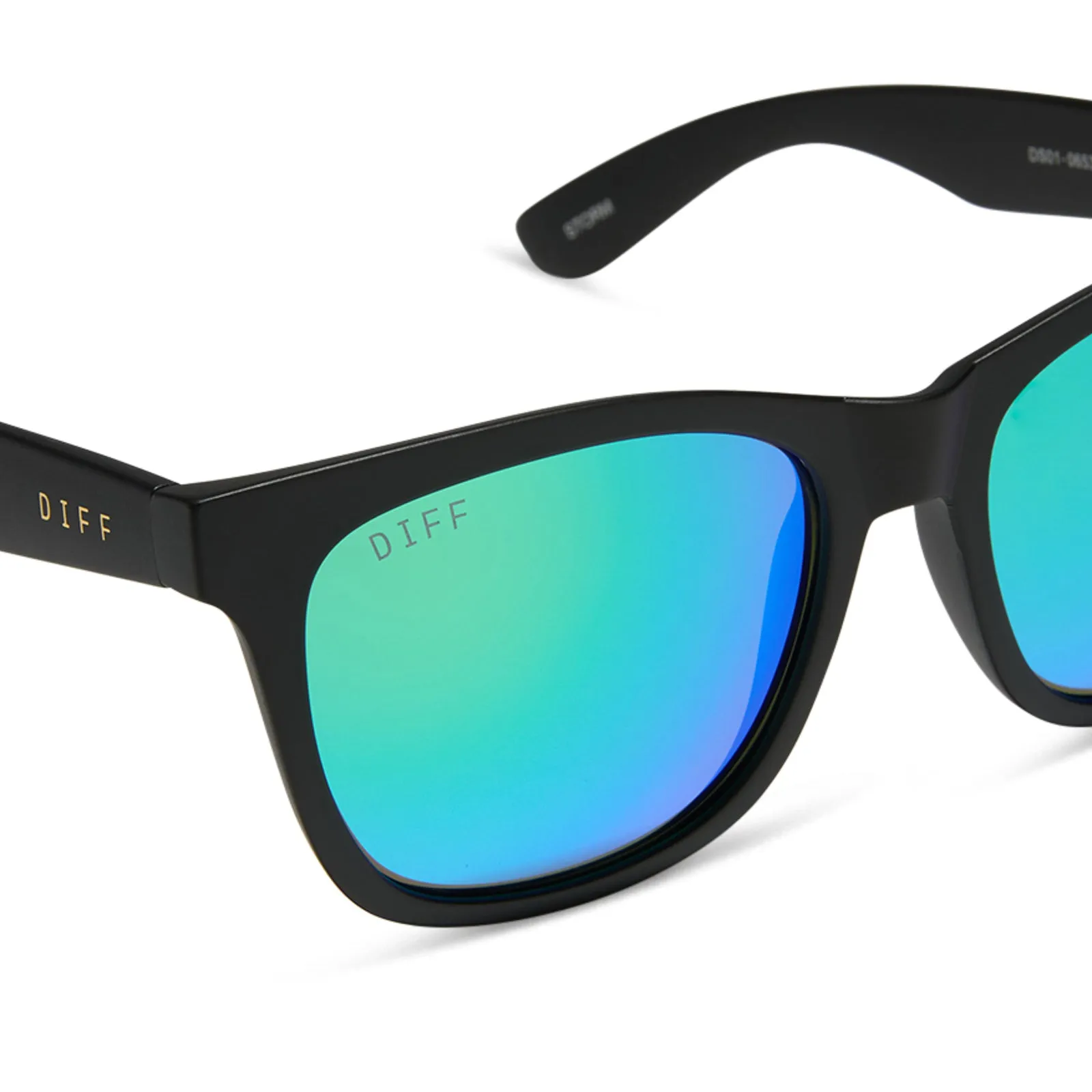 STORM - MATTE BLACK   GREEN MIRROR   POLARIZED SUNGLASSES
