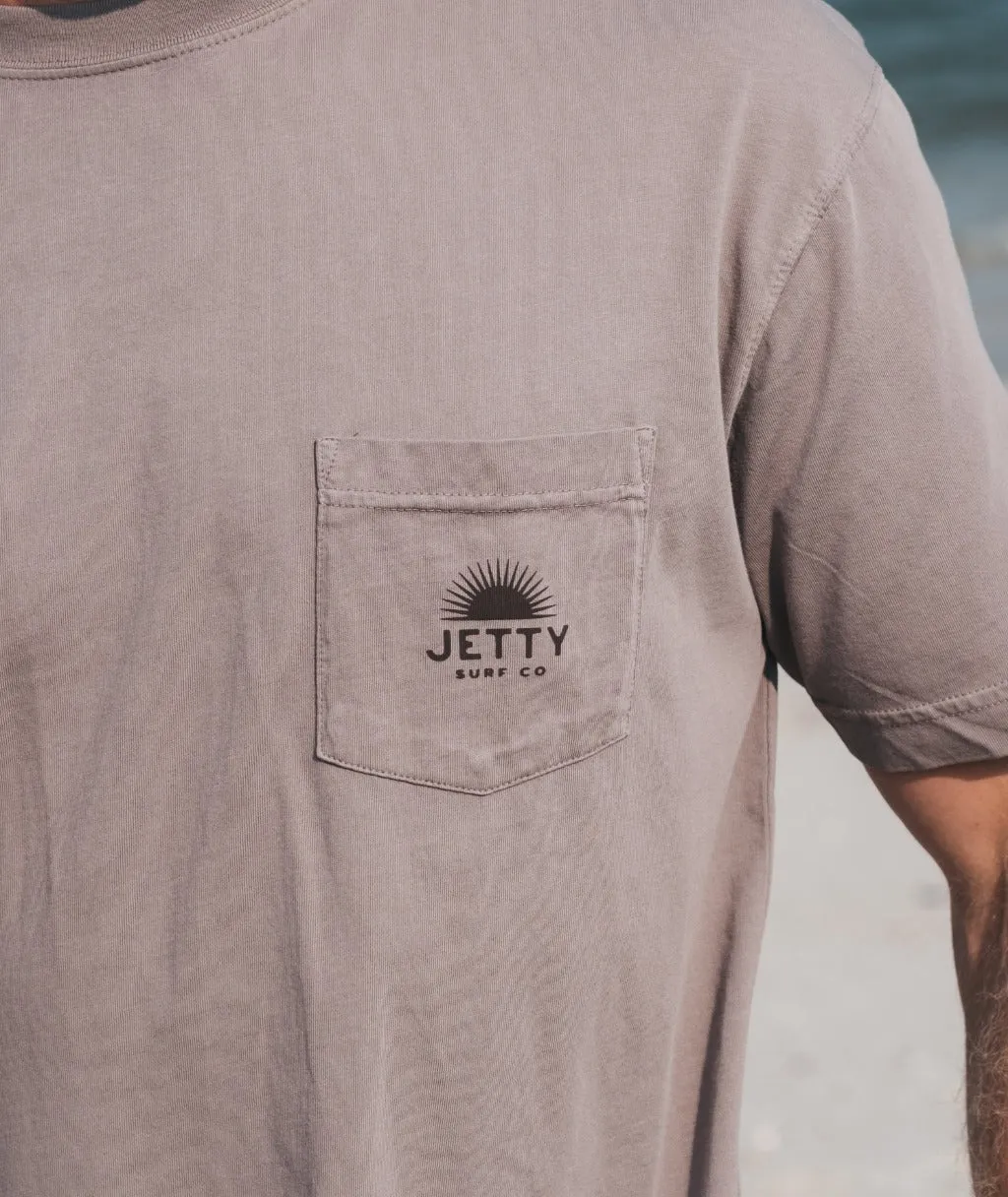 Sunbeam Pocket Tee - Cinder