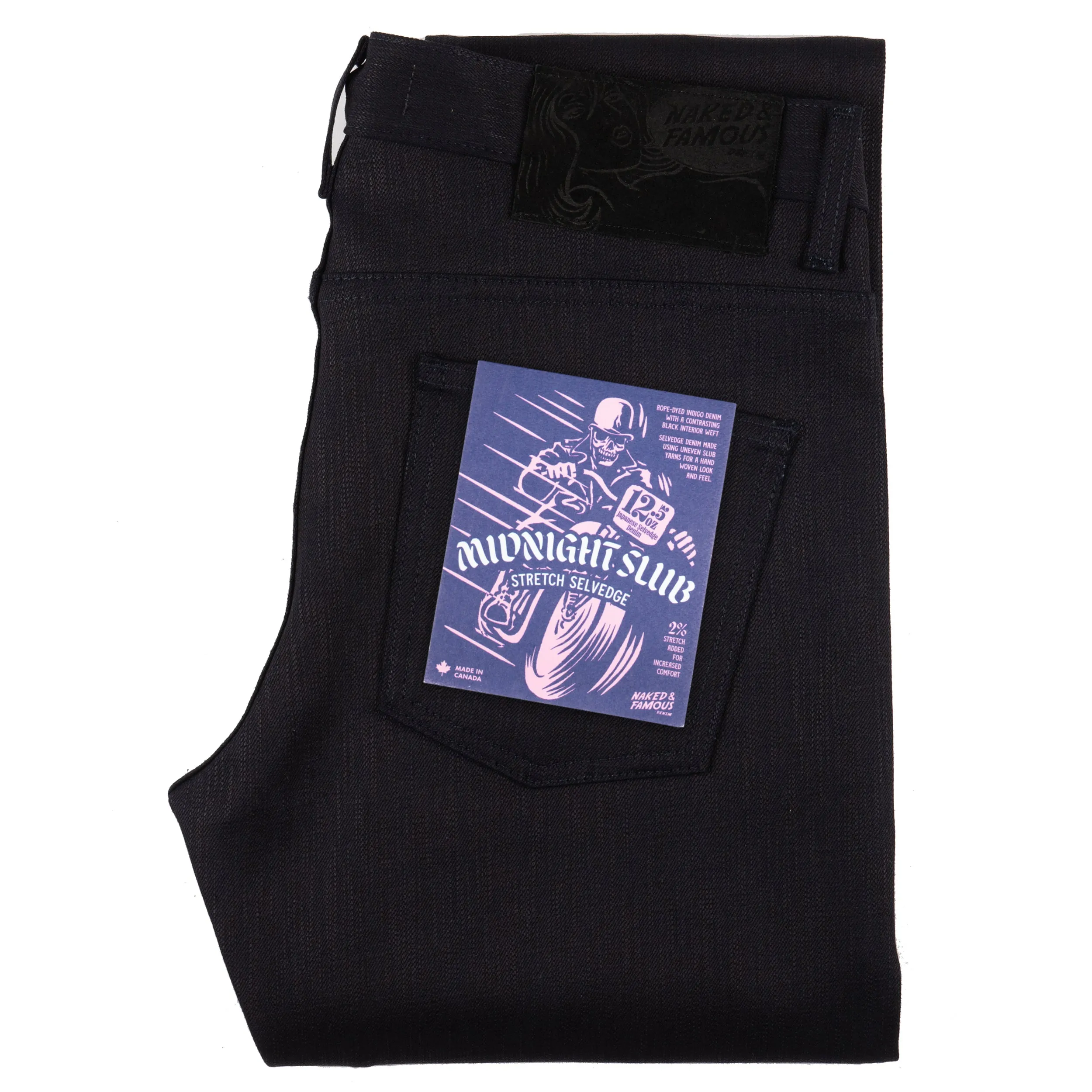 Super Guy - Midnight Slub Stretch Selvedge