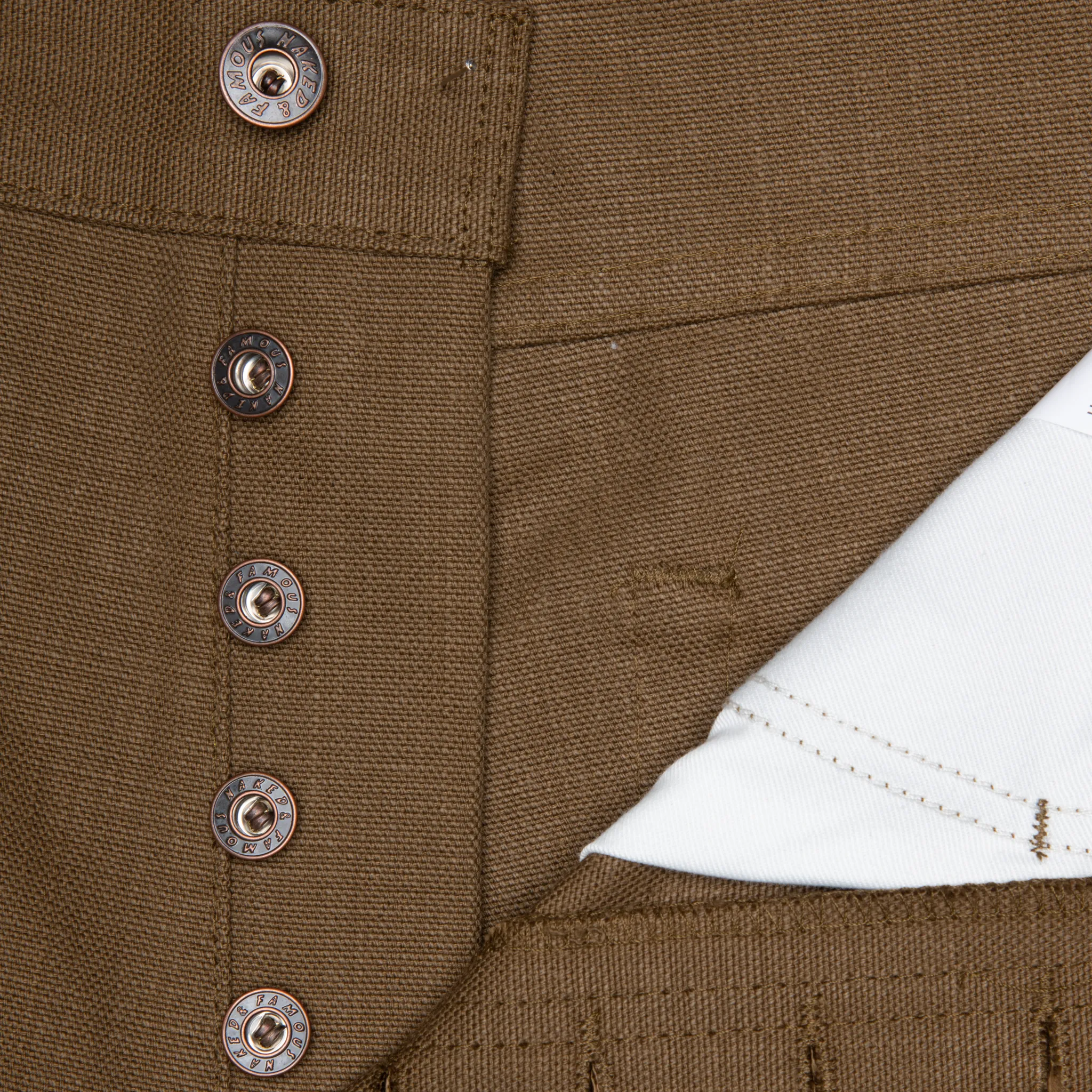 Super Guy - Raw Cotton Canvas - Brown