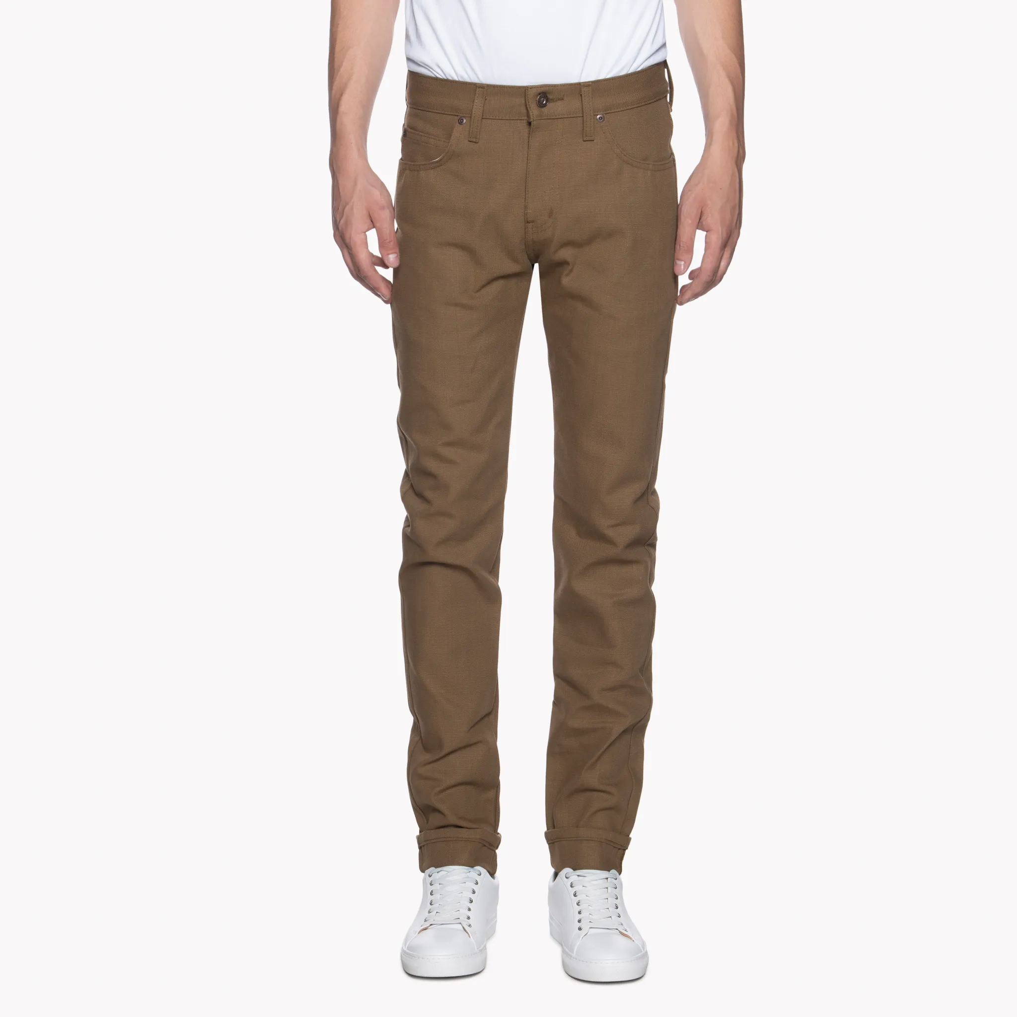 Super Guy - Raw Cotton Canvas - Brown