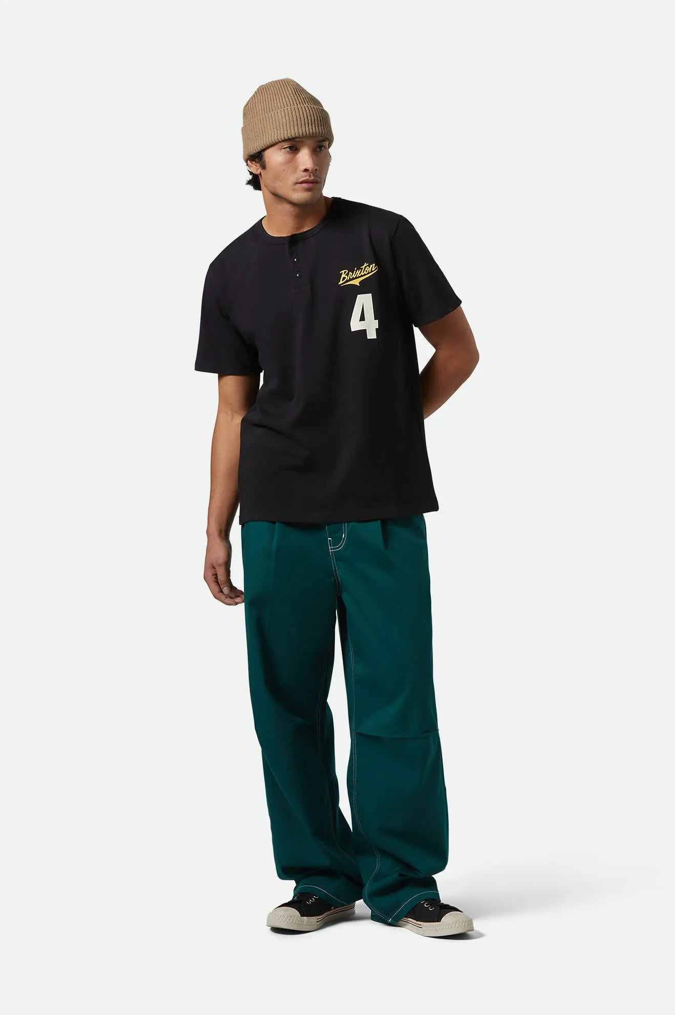 The League Baseball T-Shirt - Black/Black