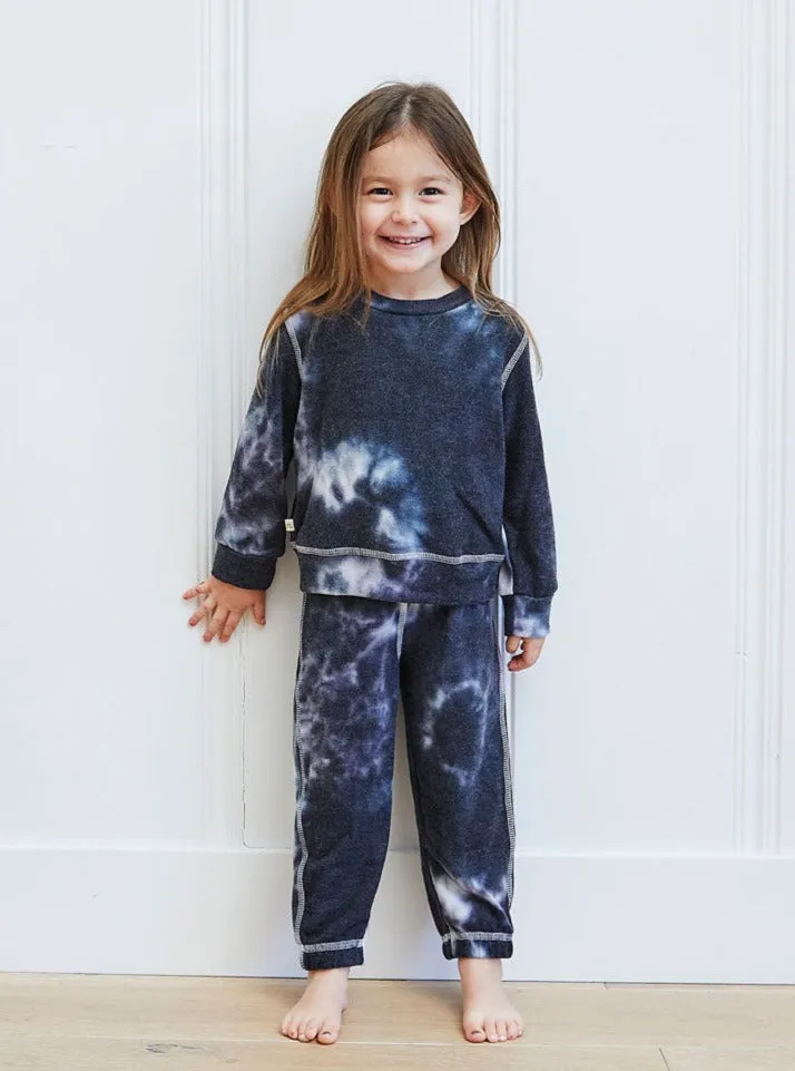 Tie Dye Loungewear - Multi Pink/Blue/Green Tie Dye