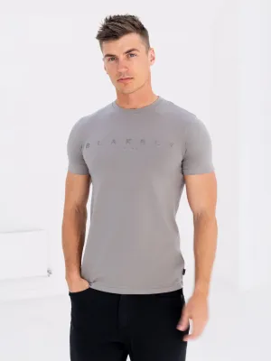 Tonal Huxon T-Shirt - Neutral Grey