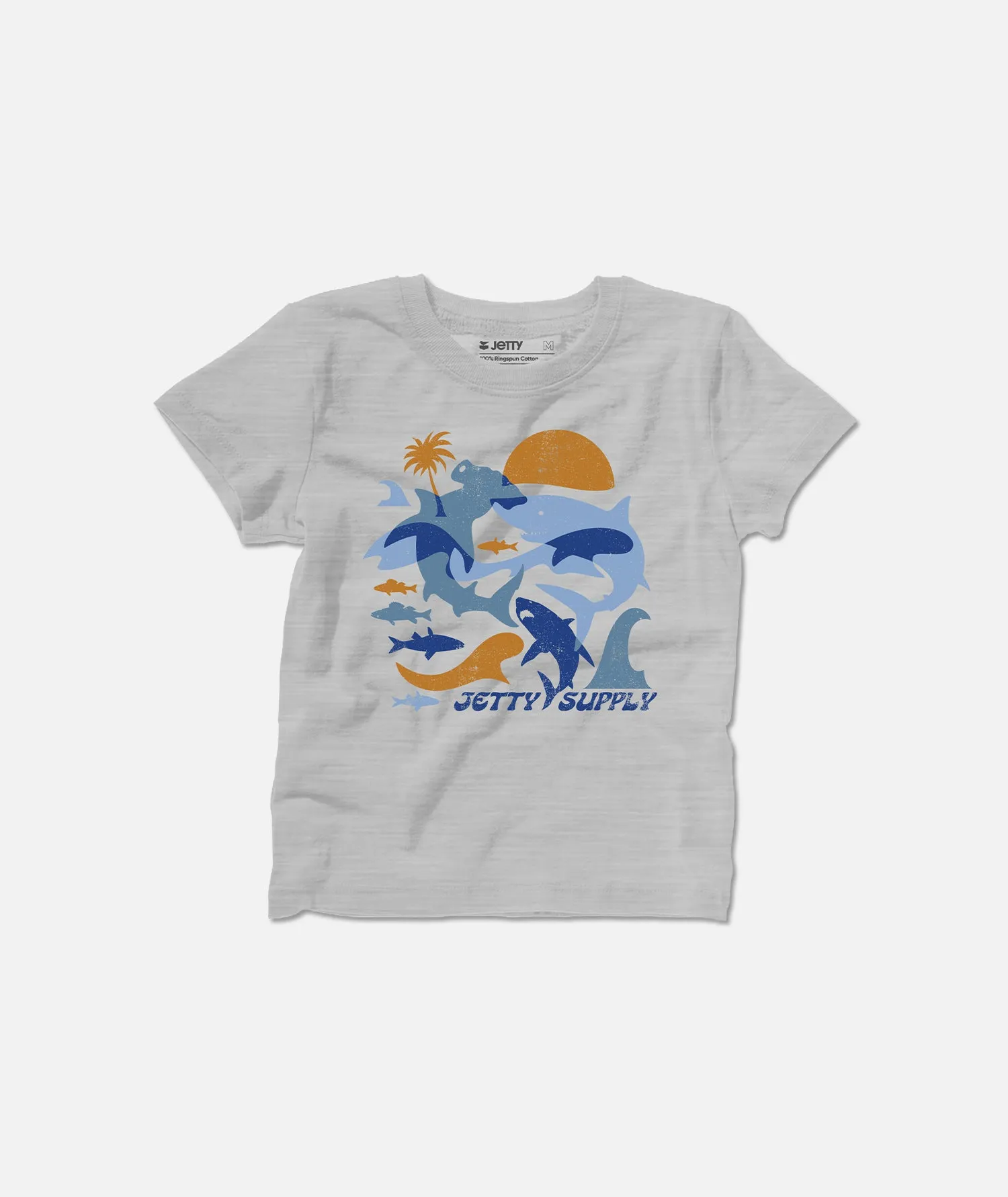 Tot Frenzy Tee - Heather Grey