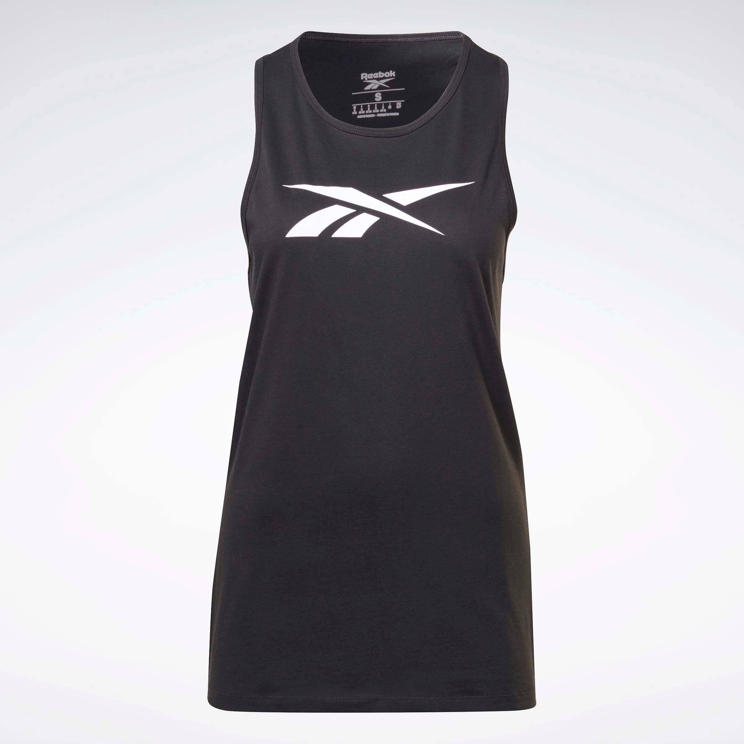 Training Essentials Vector Graphic Tank Top Black