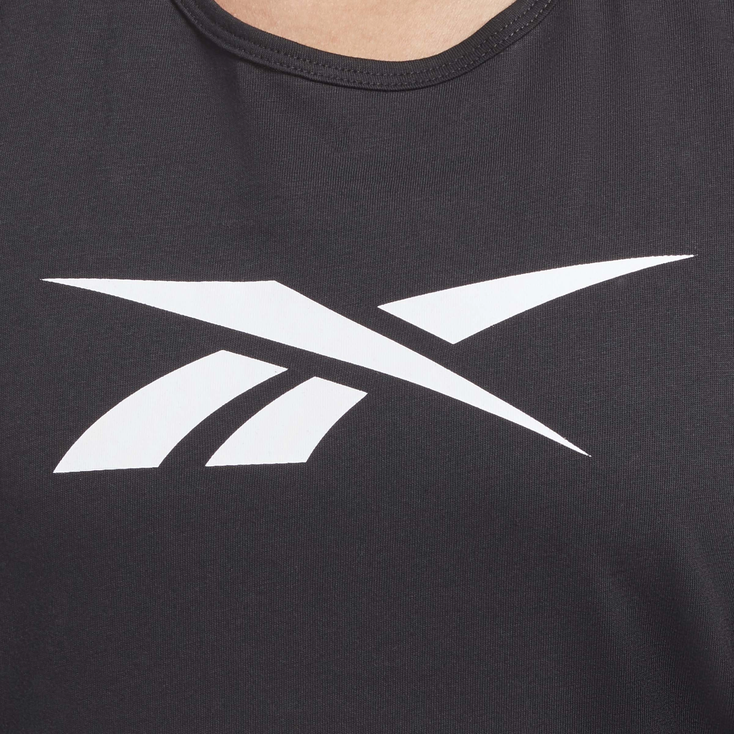 Training Essentials Vector Graphic Tank Top Black