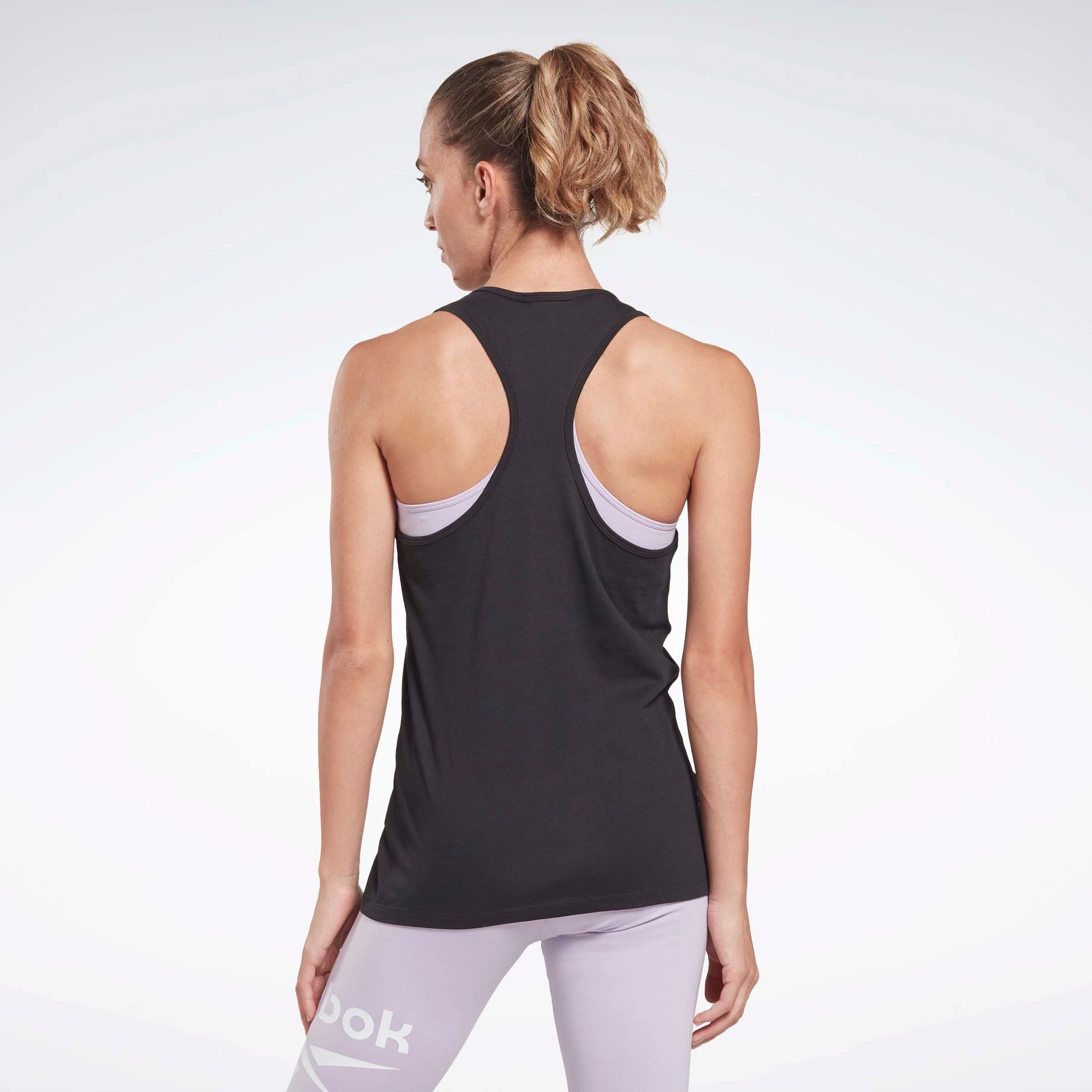 Training Essentials Vector Graphic Tank Top Black