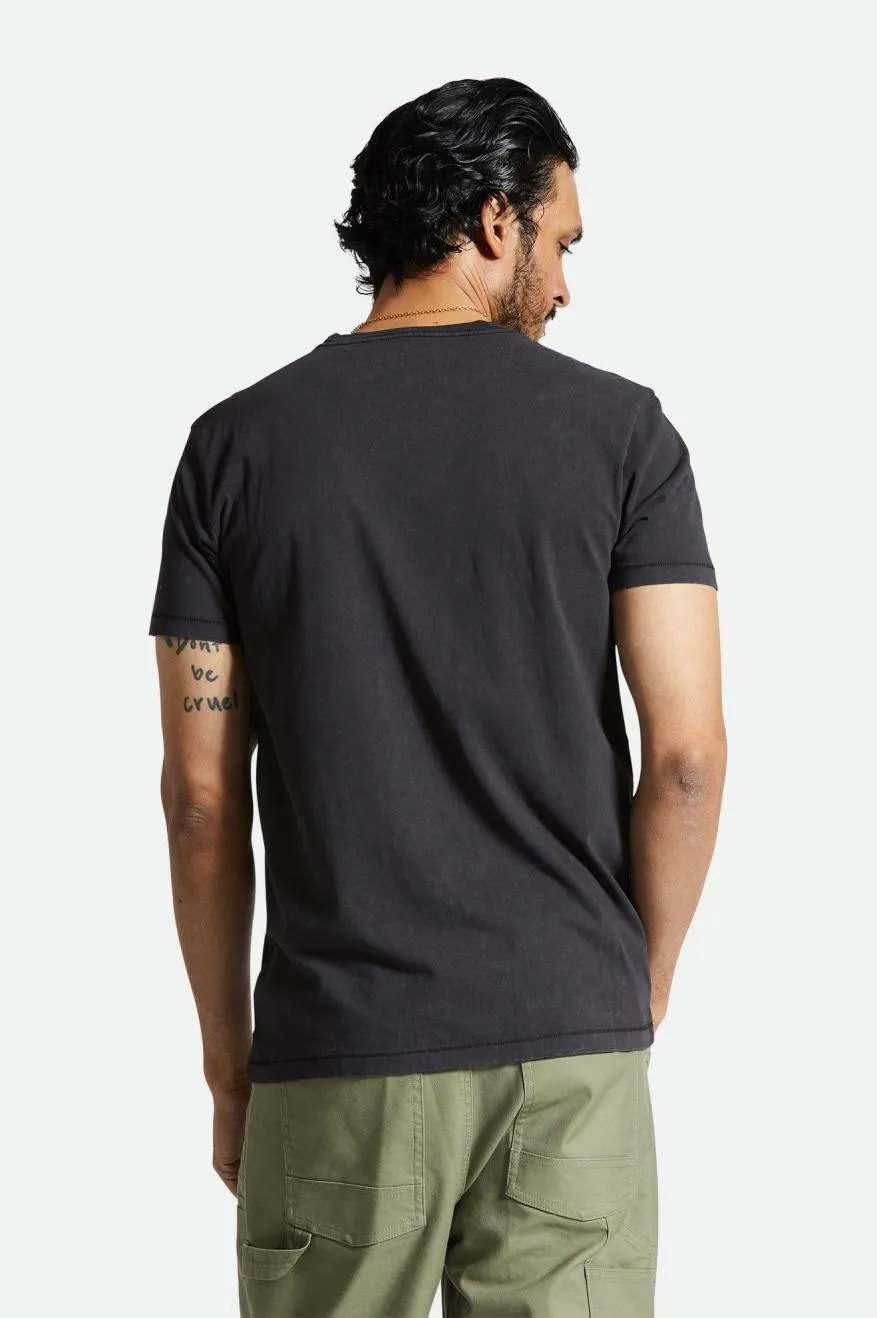 Vintage Reserve S/S T-Shirt - Black Sol Wash