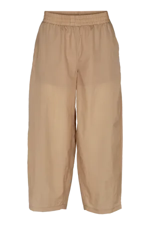 Viola Cropped Pants - Travertine