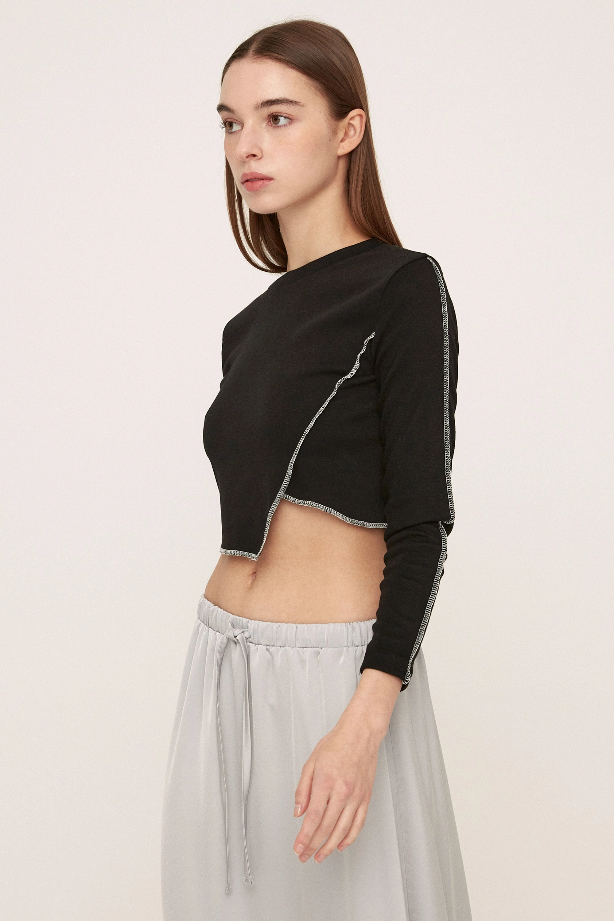 Violet Cropped Top