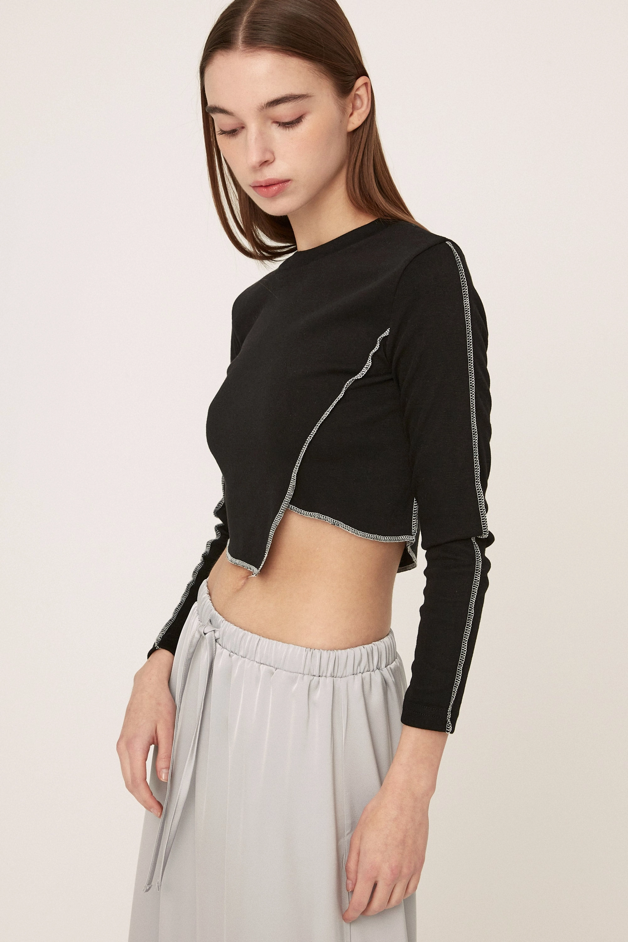 Violet Cropped Top