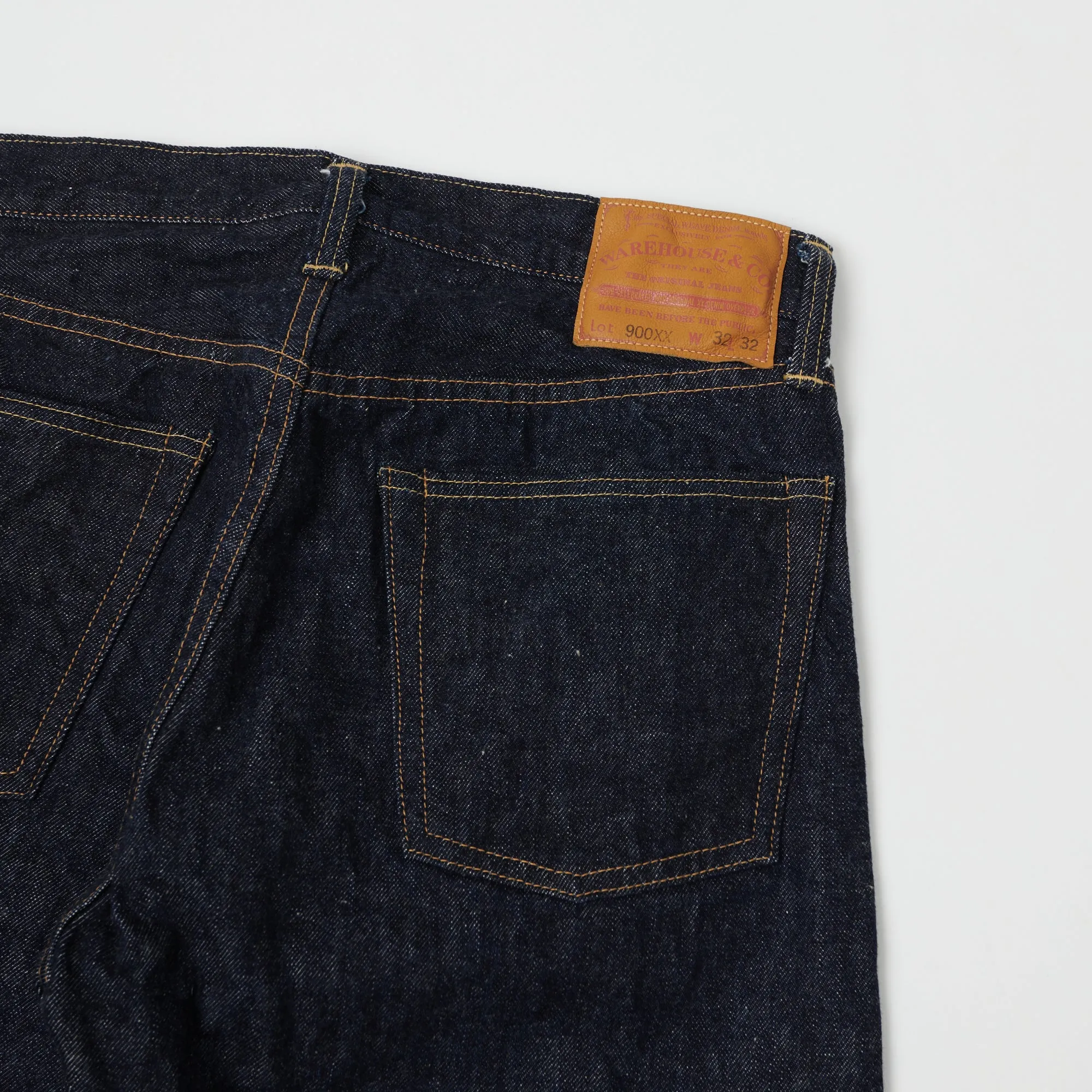 Warehouse & Co 900XX 13.5oz Slim Tapered Jean - One Wash