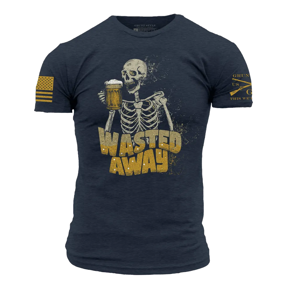 Wasted Away T-Shirt - Midnight Navy